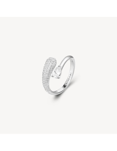 Anello BROSWAY FANCY in argento 925 e cubic zirconia FIW129B Misura...