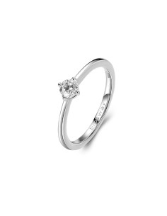 Anello solitario BROSWAY FANCY in argento 925 e cubic zirconia FIW7...