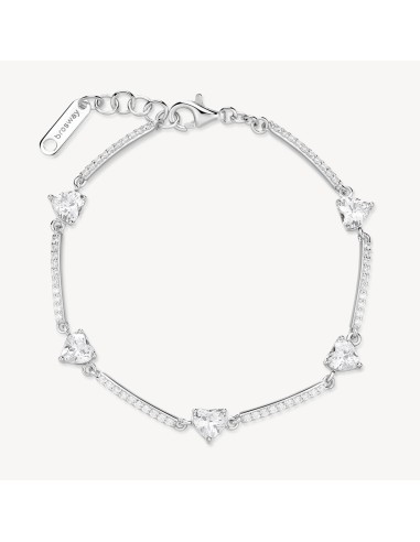 Bracciale semirigido BROSWAY FANCY in argento 925 e cubic zirconia ...
