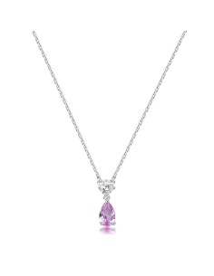 Collana BROSWAY FANCY in argento 925 e cubic zirconia bianchi e lig...