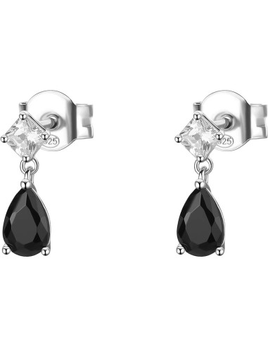 Orecchini pendenti BROSWAY FANCY in argento 925 e cubic zirconia ne...
