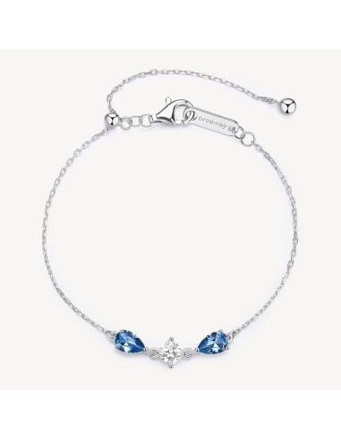 Bracciale BROSWAY FANCY in argento 925 e cubic zirconia sapphire e ...
