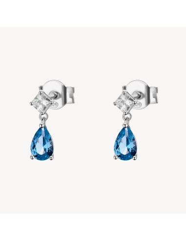 Orecchini pendenti BROSWAY FANCY in argento 925 e cubic zirconia sa...
