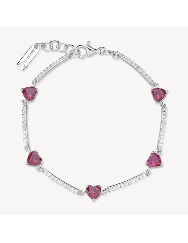Bracciale semirigido BROSWAY FANCY in argento 925 e cubic zirconia ...