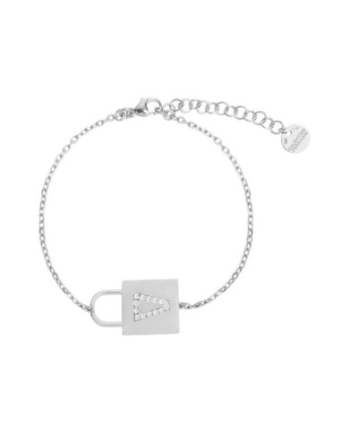 Saldi Bracciale VALENTINA FERRAGNI Lock Bracelet Silver DVF-BR-11  ...