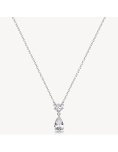 Collana BROSWAY FANCY in argento 925 e cubic zirconia bianchi FIW11...