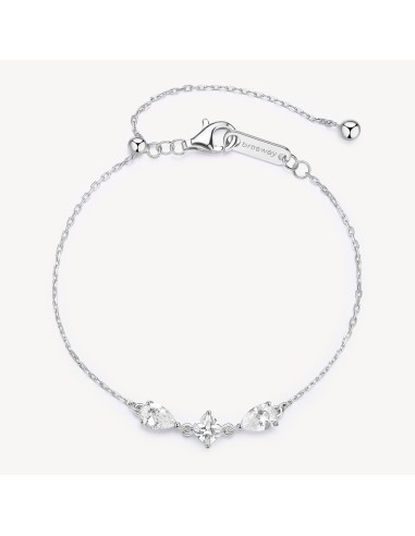 Bracciale BROSWAY FANCY in argento 925 e cubic zirconia bianchi FIW...