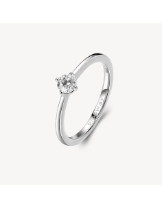 Anello solitario BROSWAY FANCY in argento 925 e cubic zirconia FIW7...