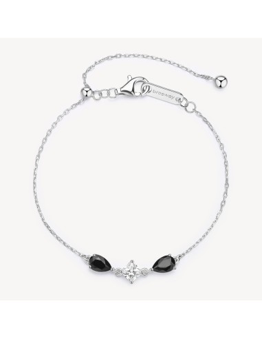 Bracciale BROSWAY FANCY in argento 925 e cubic zirconia bianchi e n...