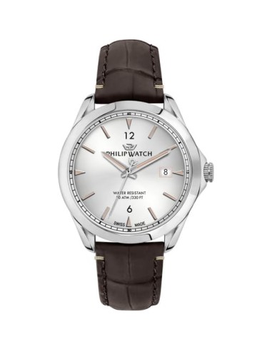 Orologio PHILIP WATCH Blaze R8251165007 Silver con cinturino in pel...