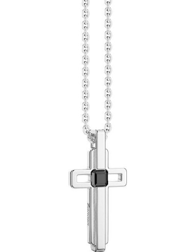 Collana ZANCAN Uomo in argento 925 ESC172-NE  a solo 133,20 € su Or...