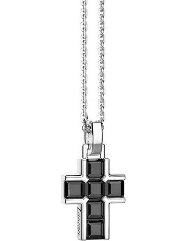 Collana ZANCAN Uomo in argento 925 ESC164-NE  a solo 88,20 € su Oro...