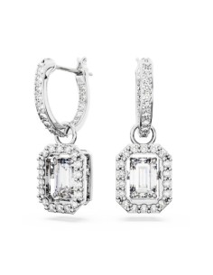 SWAROVSKI UNA:ORECCHINO A BUCO WHITE/RHS only 129,00 € on OroFashio...