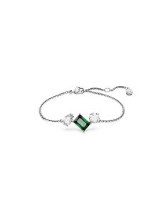 SWAROVSKI MESMERA:BRACCIALE GREEN WHITE/RHS M only 99,00 € on OroFa...