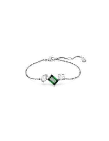 SWAROVSKI MESMERA:BRACCIALE GREEN WHITE/RHS M  a solo 99,00 € su Or...
