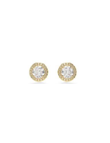 SWAROVSKI UNA:ORECCHINO A BUCO STUD PAVE WHITE/GOS only 99,00 € on ...