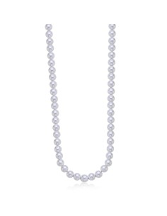 Collana Uomo S'AGAPO Atlas SAT03 in acciaio 316L con perle di conch...