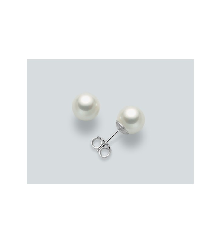 Orecchini MILUNA in oro bianco 9kt e perle - PPN556BMX