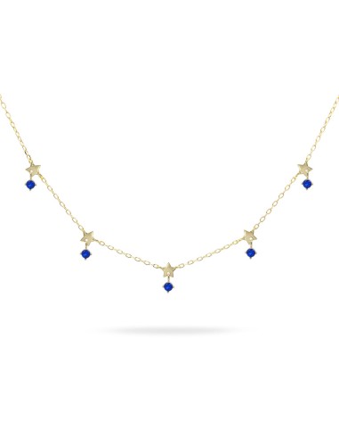 Girocollo RUE DES MILLE Essence in argento 925 dorato GRZ-024 5STE ...