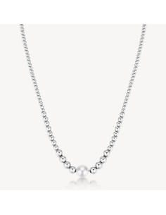 Collana BROSWAY Perfect BPC03 in acciaio 316 con sfere e perla only...
