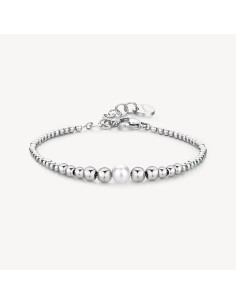 Bracciale BROSWAY Perfect BPC13 in acciaio 316L con sfere e perla o...