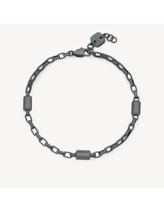 Bracciale Uomo BROSWAY Logan BOA16 in acciaio 316L lucido e satinat...