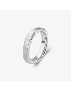 Anello Uomo BROSWAY Logan BOA31C in acciaio 316L lucido e satinato ...
