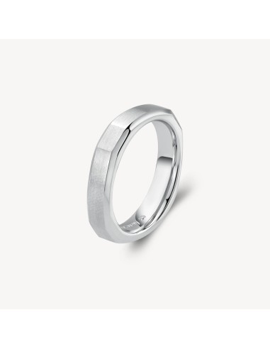 Anello Uomo BROSWAY Logan BOA31C in acciaio 316L lucido e satinato ...