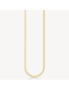 Collana catena snake lunga BROSWAY Essential in Acciaio 316L dorato...
