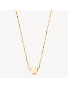 Collana lunga BROSWAY Essential in Acciaio 316L dorato BNL042 con p...