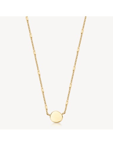 Collana lunga BROSWAY Essential in Acciaio 316L dorato BNL042 con p...