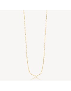 Collana lunga BROSWAY Essential in Acciaio 316L dorato BNL014  a so...