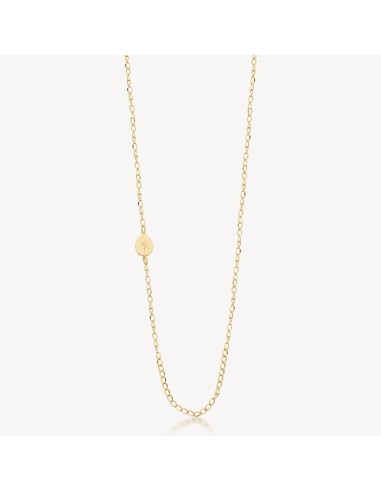 Collana lunga BROSWAY Essential in Acciaio 316L dorato BNL028 only ...