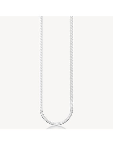 Collana catena snake lunga BROSWAY Essential in Acciaio 316L BNL019...
