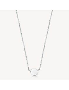 Collana lunga BROSWAY Essential in Acciaio 316L BNL041 con piastrin...