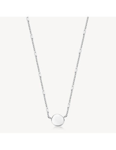 Collana lunga BROSWAY Essential in Acciaio 316L BNL041 con piastrin...