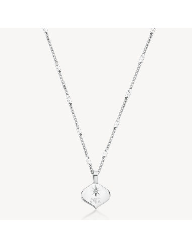 Collana girocollo BROSWAY Essential in Acciaio 316L BNL045 con pend...