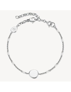 Bracciale BROSWAY Essential in Acciaio 316L BNL071 con piastrina ce...