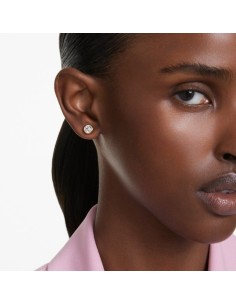 SWAROVSKI IMBER:ORECCHINO A BUCO STUD CRY/GOS only 69,00 € on OroFa... 2