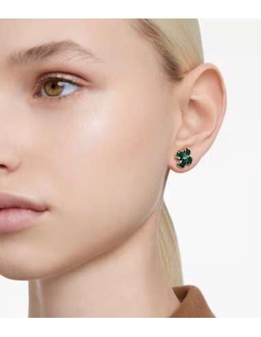SWAROVSKI IDYLLIA:ORECCHINO A BUCO STUD CLOVER GR only 119,00 € on ...