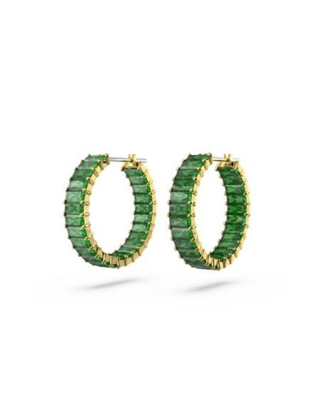 SWAROVSKI MATRIX:ORECCHINO A BUCO HOOP GRE/GOS only 139,00 € on Oro...
