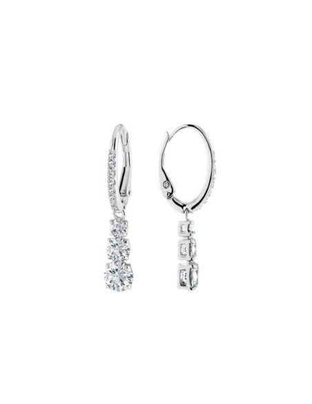 SWAROVSKI STILLA:ORECCHINO A BUCO DROP CZ only 99,00 € on OroFashio...