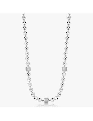 Collana girocollo Uomo BROSWAY Riptide in Acciaio con sfere 316L BT...