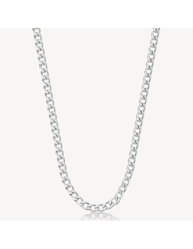Collana girocollo catena grumetta Uomo BROSWAY Riptide in Acciaio B...