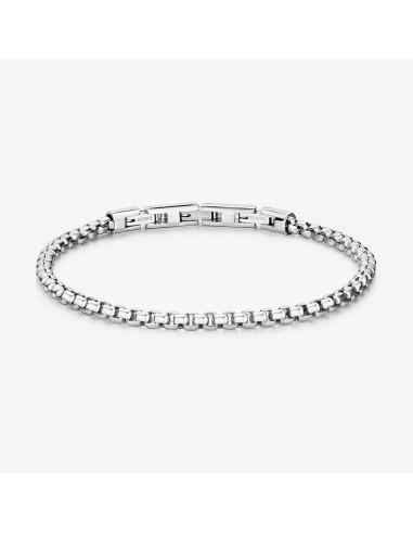 Bracciale catena maglia veneziana Uomo BROSWAY Riptide in Acciaio B...
