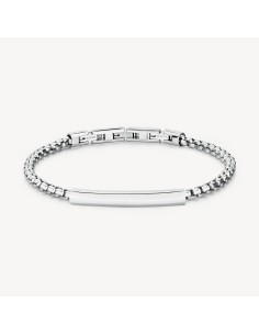 Bracciale catena maglia veneziana Uomo BROSWAY Riptide in Acciaio B...