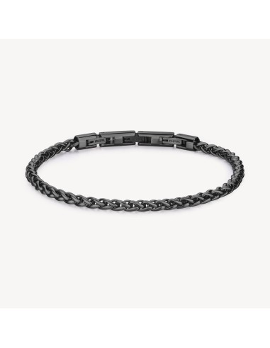 Bracciale catena spiga Uomo BROSWAY Riptide in Acciaio e finitura p...