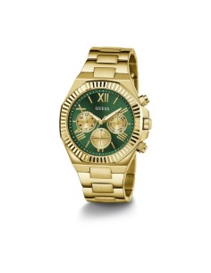 Orologio Uomo GUESS Equity GW0703G2 Green/Gold in Offerta a 175,20 €