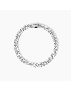 Bracciale con catena groumette diamantata MABINA Privilegio 533964-...