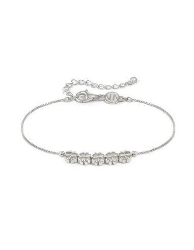 Bracciale NOMINATION Armonica in argento 925 5 QUADRIFOGLI 241303/0...